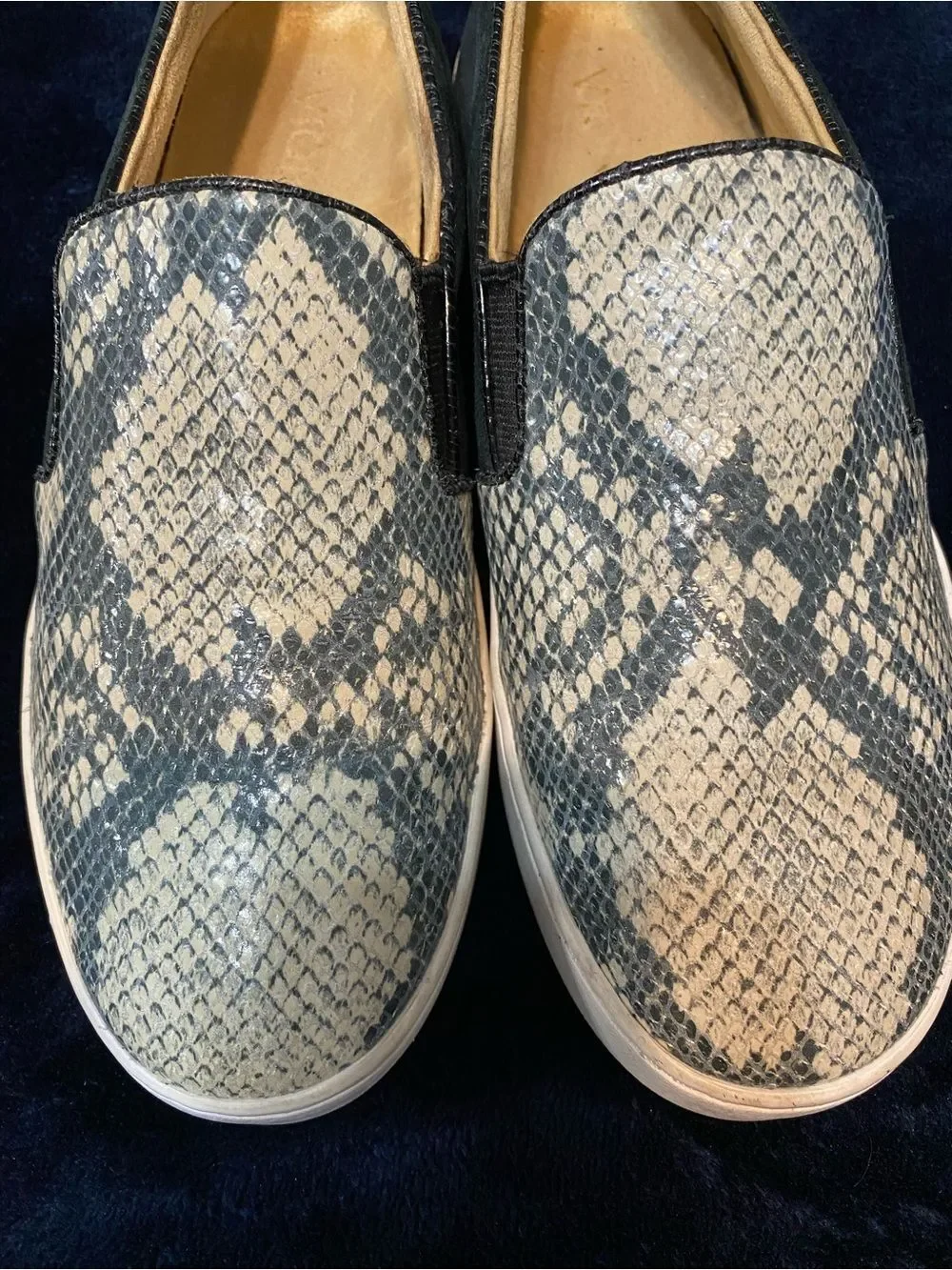 Vionic Splendid MIDI Snake Slip-On Sneakers Women’s Size 6